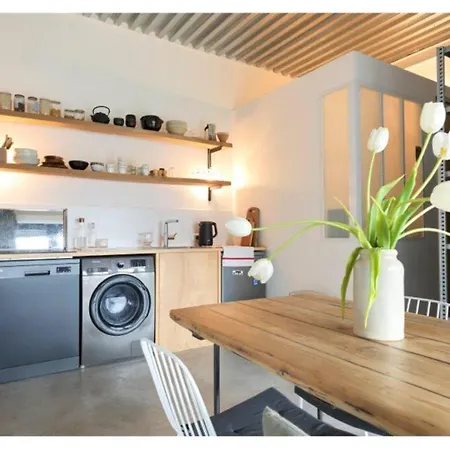 Apartament Studio Branche Industriel Avec Terrasse Et Jardin Pantin